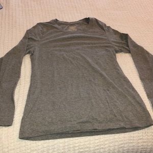 Grey long sleeve shirt